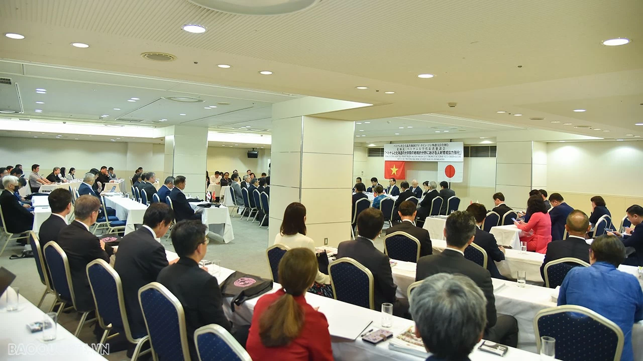 Thúc đẩy hợp tác đào tạo giữa các trường đại học Việt Nam-Nhật Bản Thúc đẩy hợp tác đào tạo giữa các trường đại học Việt Nam-Nhật Bản