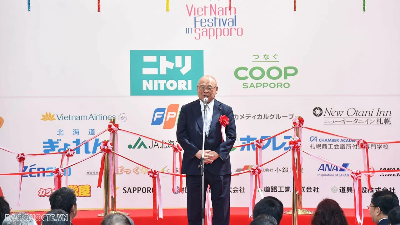 Tưng bừng khai mạc Lễ hội Việt Nam lần thứ 3 tại TP Sapporo, Hokkaido, Nhật Bản Tưng bừng khai mạc Lễ hội Việt Nam lần thứ 3 tại TP Sapporo, Hokkaido, Nhật Bản