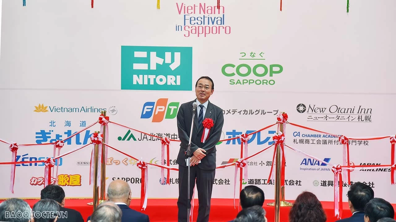 Tưng bừng khai mạc Lễ hội Việt Nam lần thứ 3 tại TP Sapporo, Hokkaido, Nhật Bản Tưng bừng khai mạc Lễ hội Việt Nam lần thứ 3 tại TP Sapporo, Hokkaido, Nhật Bản