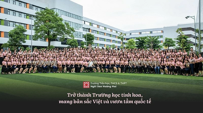 Trường Ngôi Sao Hoàng Mai công bố công bố Hệ thống triết lý giáo dục và Bộ nhận diện thương hiệu. Trường Ngôi Sao Hoàng Mai công bố công bố Hệ thống triết lý giáo dục và Bộ nhận diện thương hiệu.