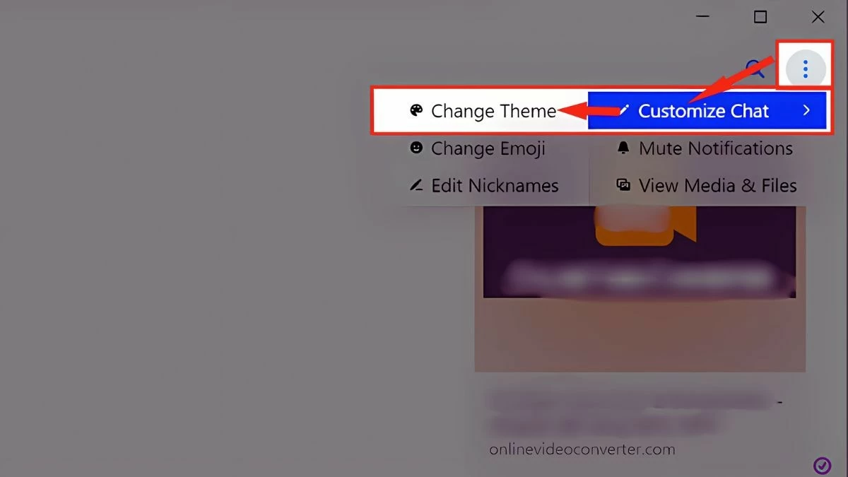 Thay đổi hình nền Messenger trên điện thoại, máy tính Thay đổi hình nền Messenger trên điện thoại, máy tính