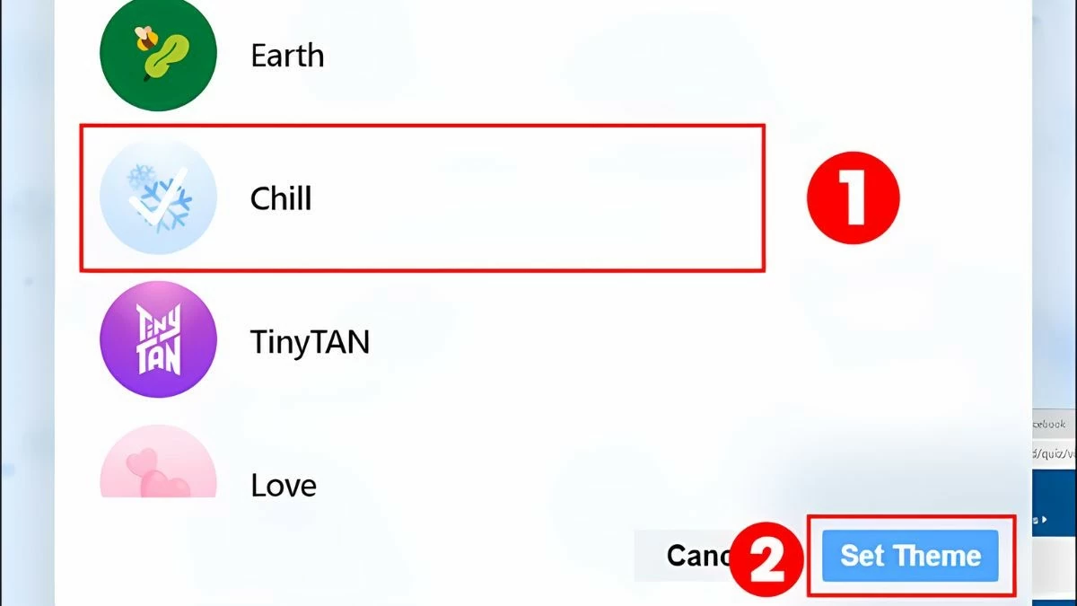 Thay đổi hình nền Messenger trên điện thoại, máy tính Thay đổi hình nền Messenger trên điện thoại, máy tính