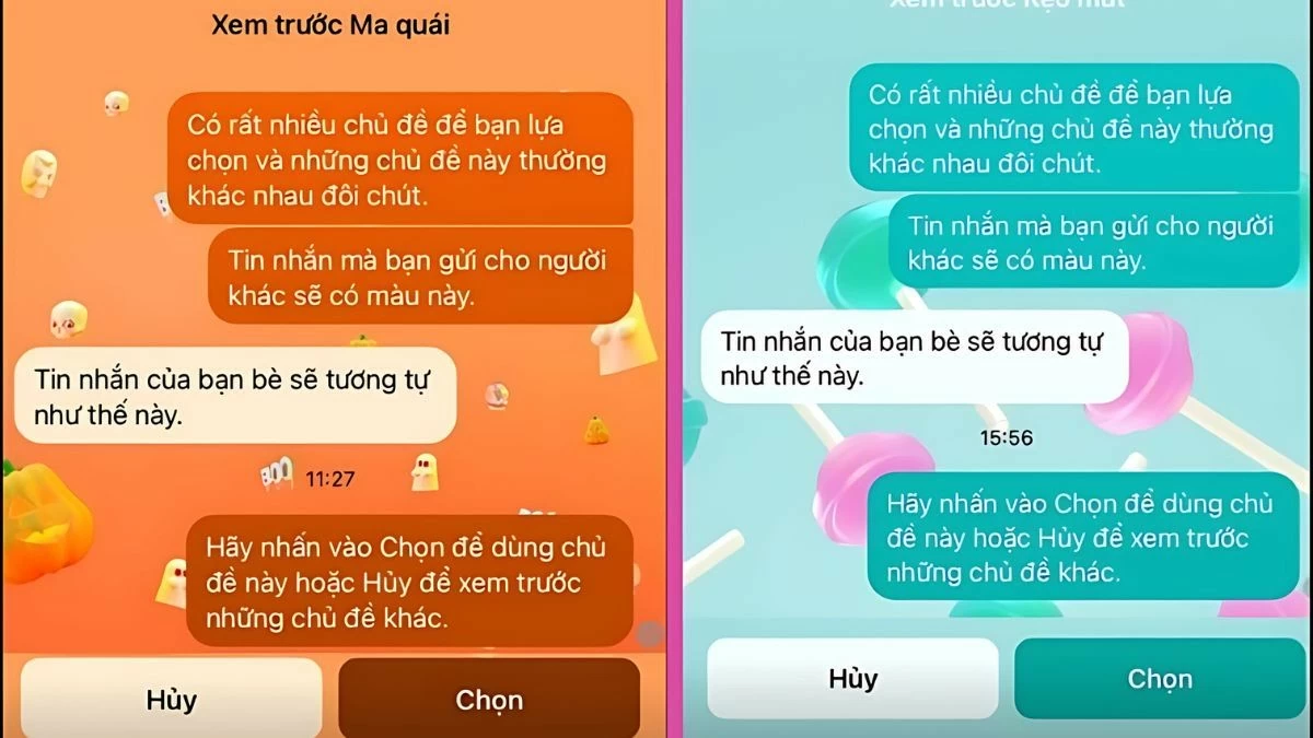 Thay đổi hình nền Messenger trên điện thoại, máy tính Thay đổi hình nền Messenger trên điện thoại, máy tính