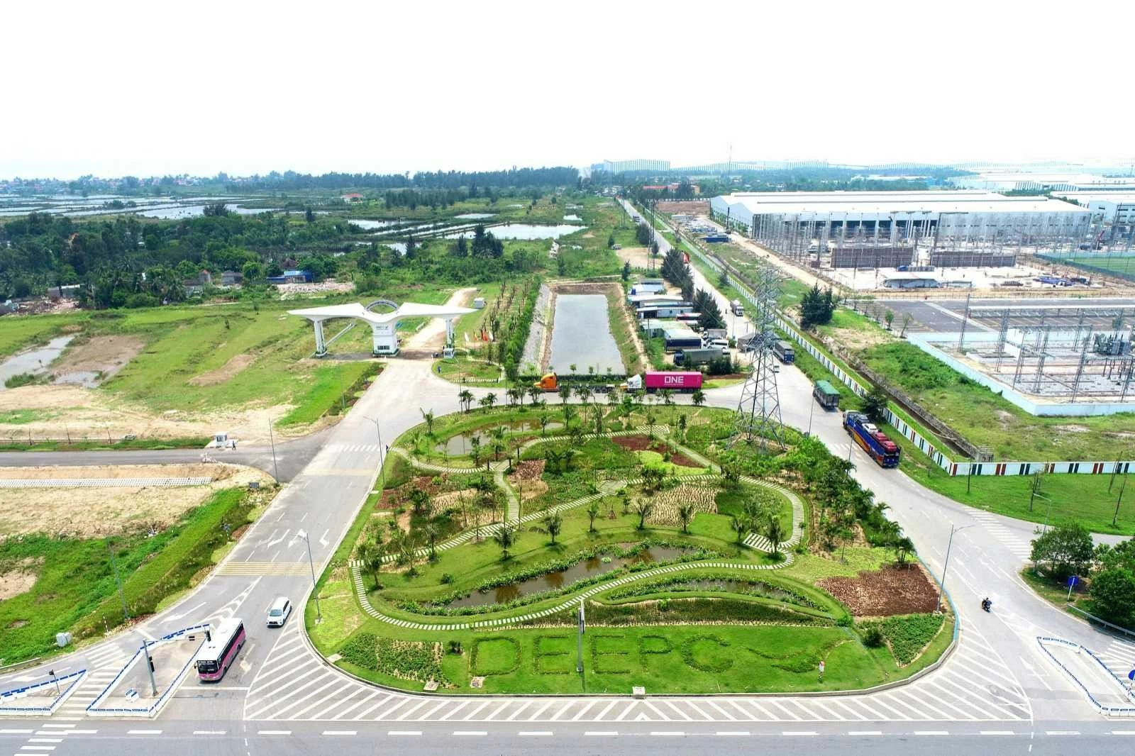 Khu công nghiệp DEEP C Hải Phòng.