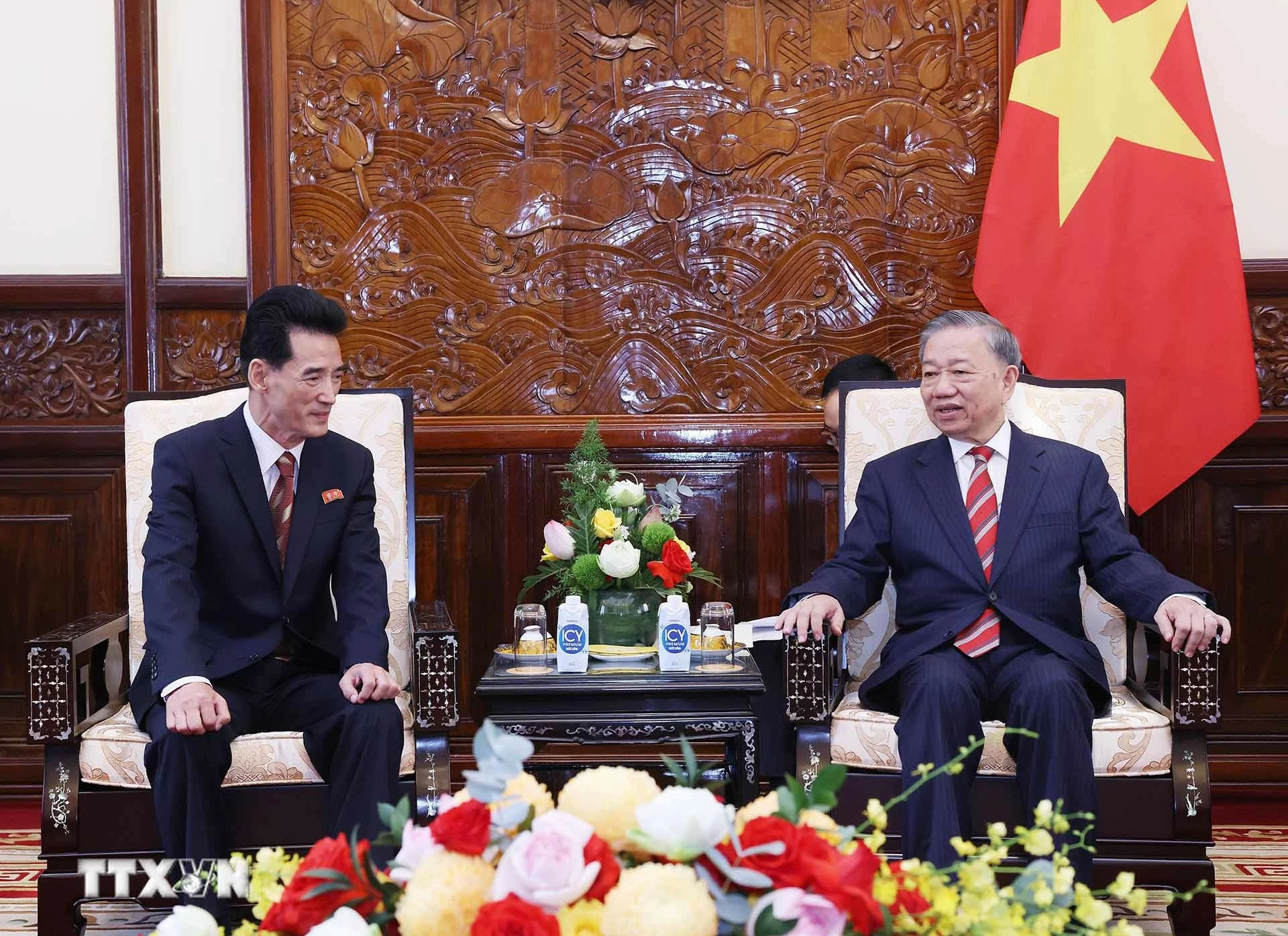 Tổng Bí thư Tô Lâm thăm Triều Tiên: Biểu hiện sinh động nhất của quan hệ truyền thống hữu nghị Việt Nam-Triều Tiên Tổng Bí thư Tô Lâm thăm Triều Tiên: Biểu hiện sinh động nhất của quan hệ truyền thống hữu nghị Việt Nam-Triều Tiên