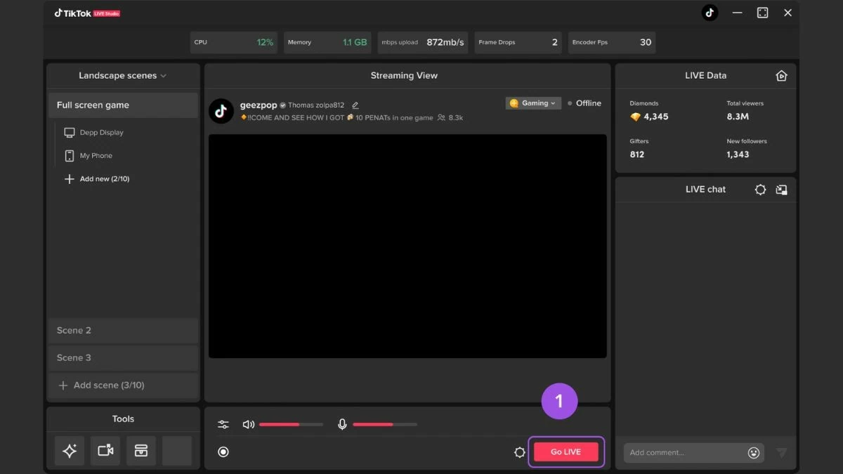 Tải và sử dụng Live Tiktok Studio 2024 cực dễ Tải và sử dụng Live Tiktok Studio 2024 cực dễ