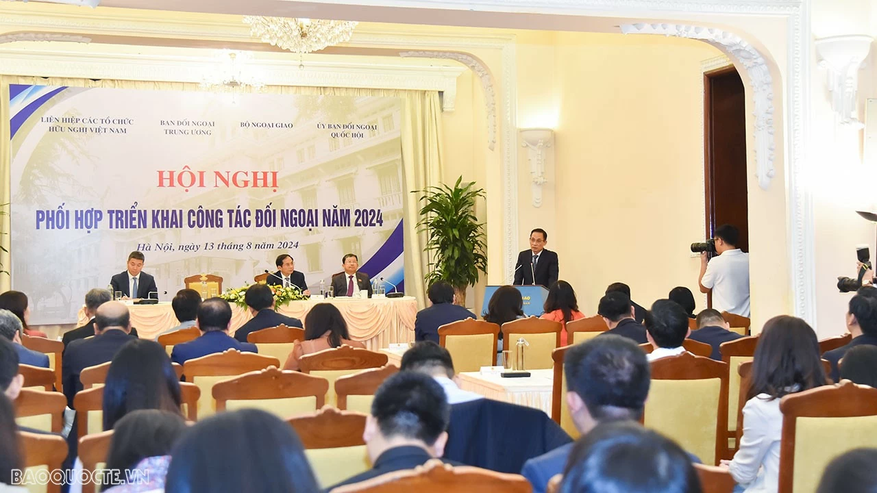 Phối hợp triển khai hiệu quả công tác giữa 4 cơ quan đối ngoại Phối hợp triển khai hiệu quả công tác giữa 4 cơ quan đối ngoại