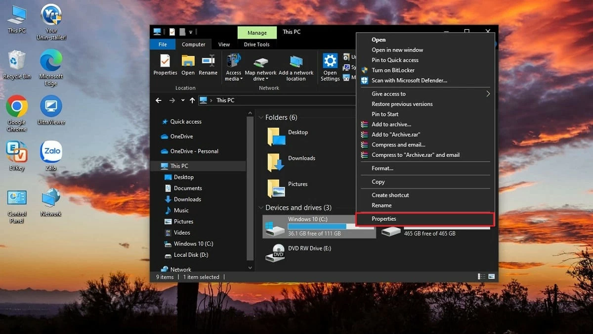 Kiểm tra dung lượng máy tính Windows 10, 8, 7 đơn giản Kiểm tra dung lượng máy tính Windows 10, 8, 7 đơn giản