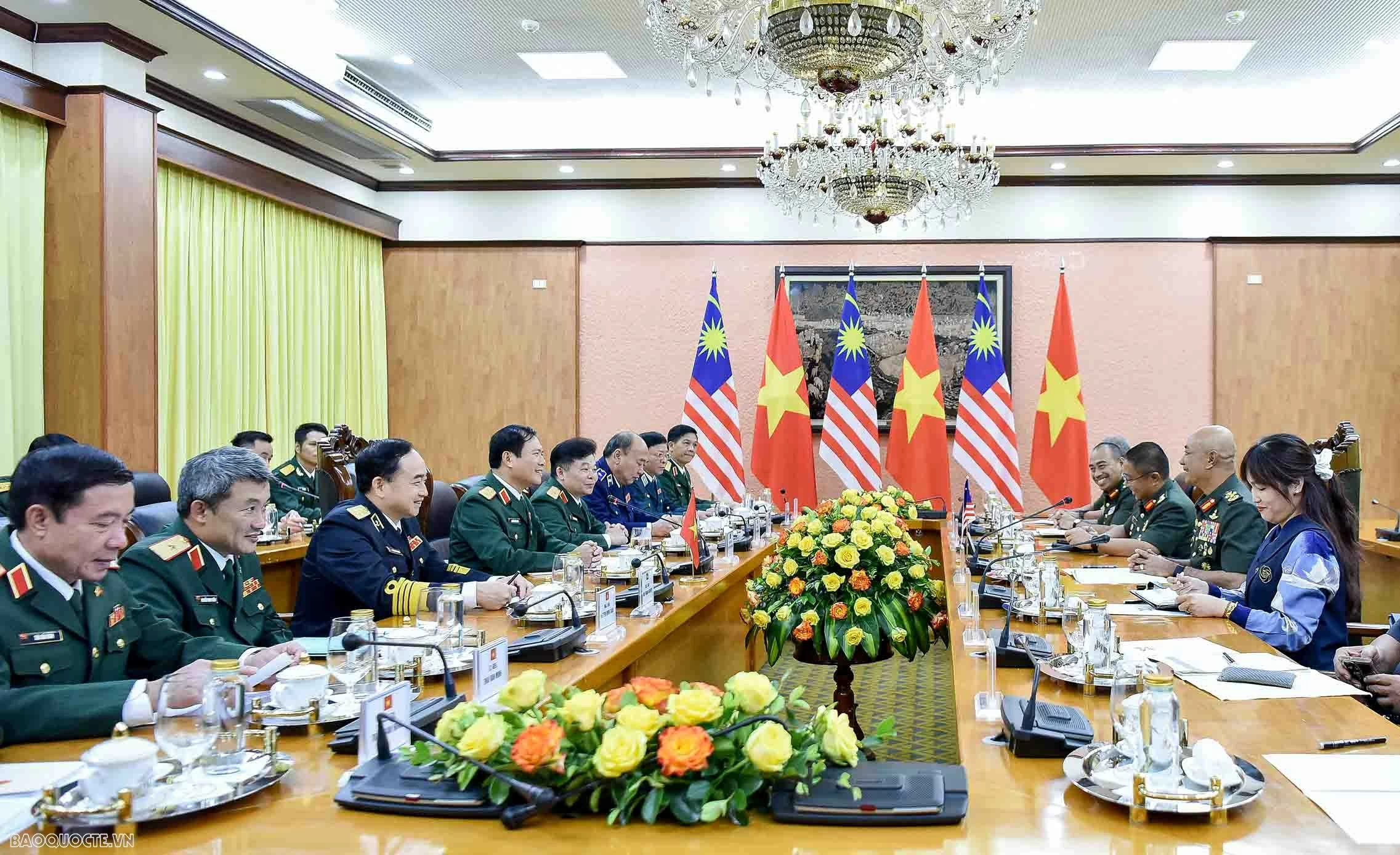 Việt Nam hoan nghênh doanh nghiệp quốc phòng Malaysia tại Triển lãm Quốc phòng 2024 Việt Nam hoan nghênh doanh nghiệp quốc phòng Malaysia tham dự Triển lãm Quốc phòng 2024