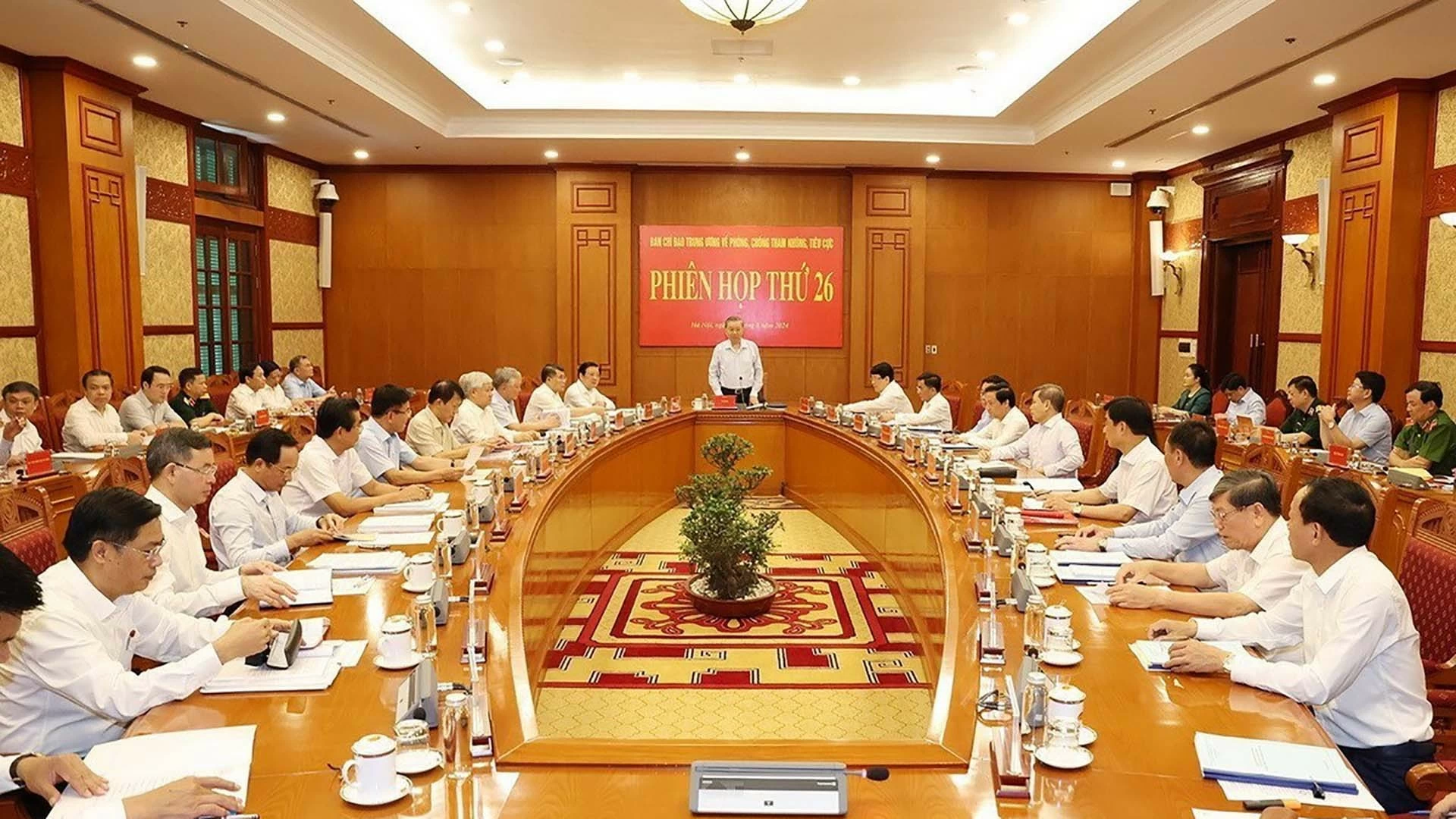 Toàn cảnh phiên họp. (Nguồn: TTXVN) Toàn cảnh phiên họp. (Nguồn: TTXVN)
