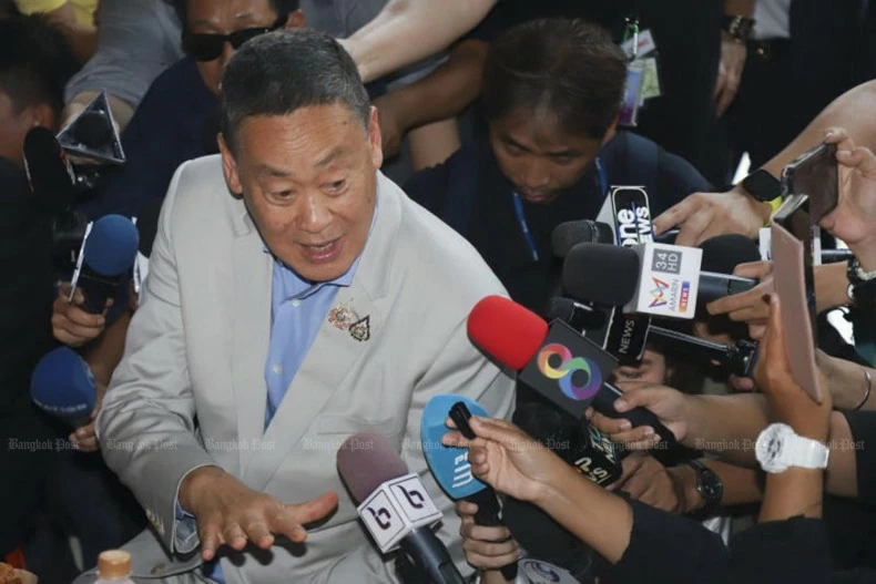 Tòa án Hiến pháp Thái Lan ra phán quyết bãi nhiệm đương kim Thủ tướng Srettha Thavisin Tòa án Hiến pháp Thái Lan ra phán quyết bãi nhiệm đương kim Thủ tướng Srettha Thavisin