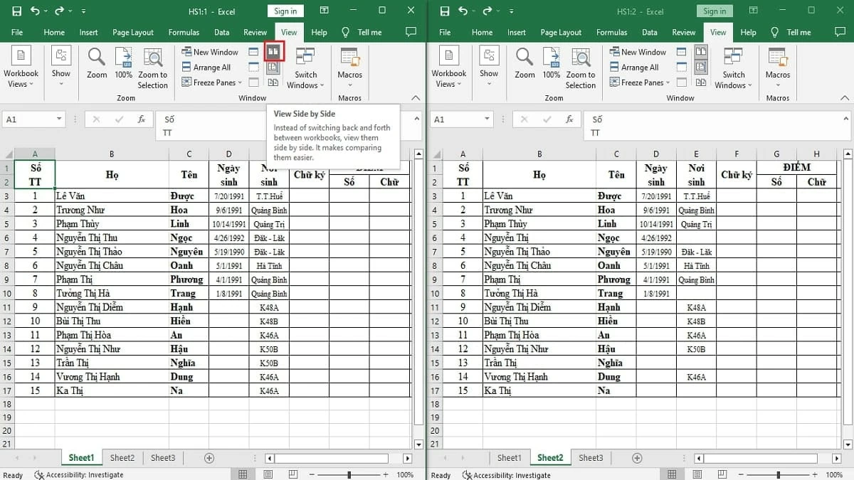 5 cách loại bỏ sự trùng lặp dữ liệu giữa 2 file Excel 5 cách loại bỏ sự trùng lặp dữ liệu giữa 2 file Excel