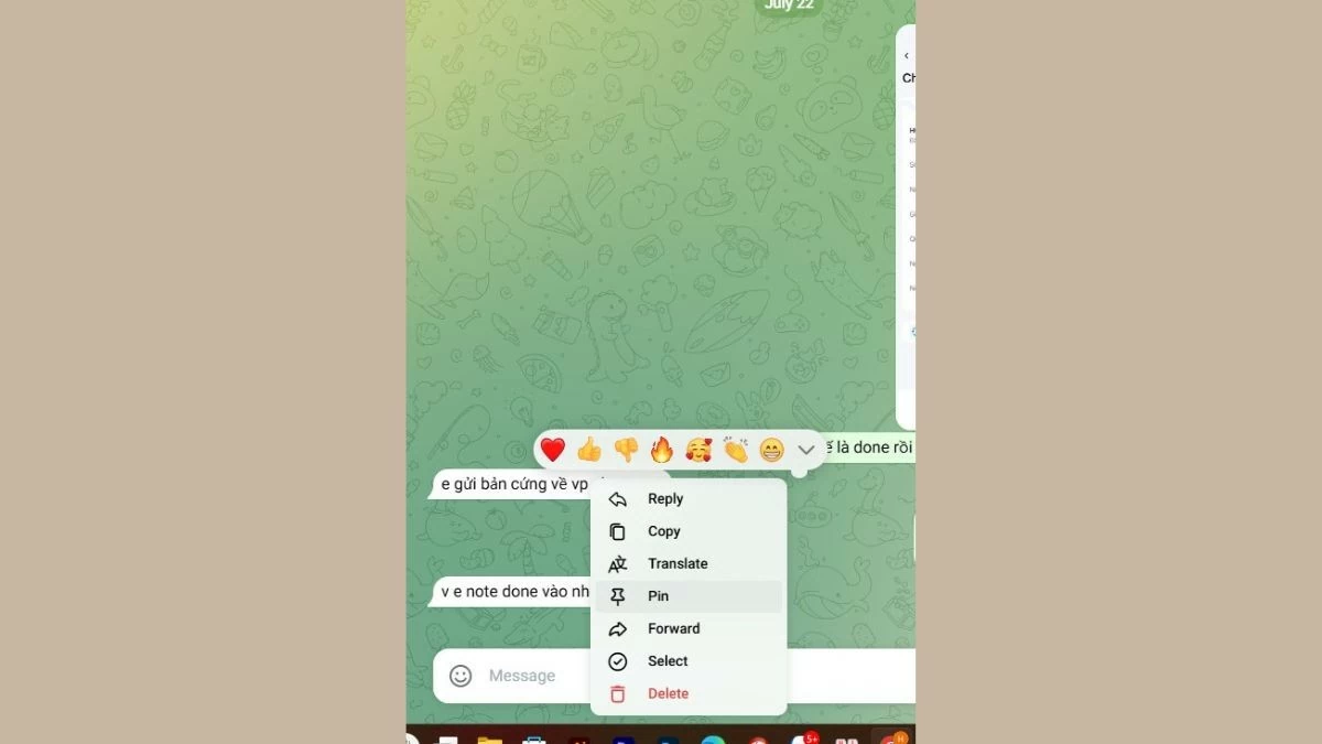 Xóa tin nhắn trên Telegram đơn giản Xóa tin nhắn trên Telegram đơn giản