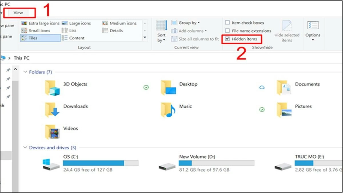 Cách hiện file ẩn trong USB vô cùng đơn giản và hiệu quả Cách hiện file ẩn trong USB vô cùng đơn giản và hiệu quả