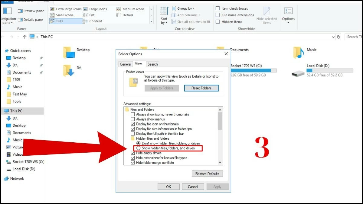 Cách hiện file ẩn trong USB vô cùng đơn giản và hiệu quả Cách hiện file ẩn trong USB vô cùng đơn giản và hiệu quả