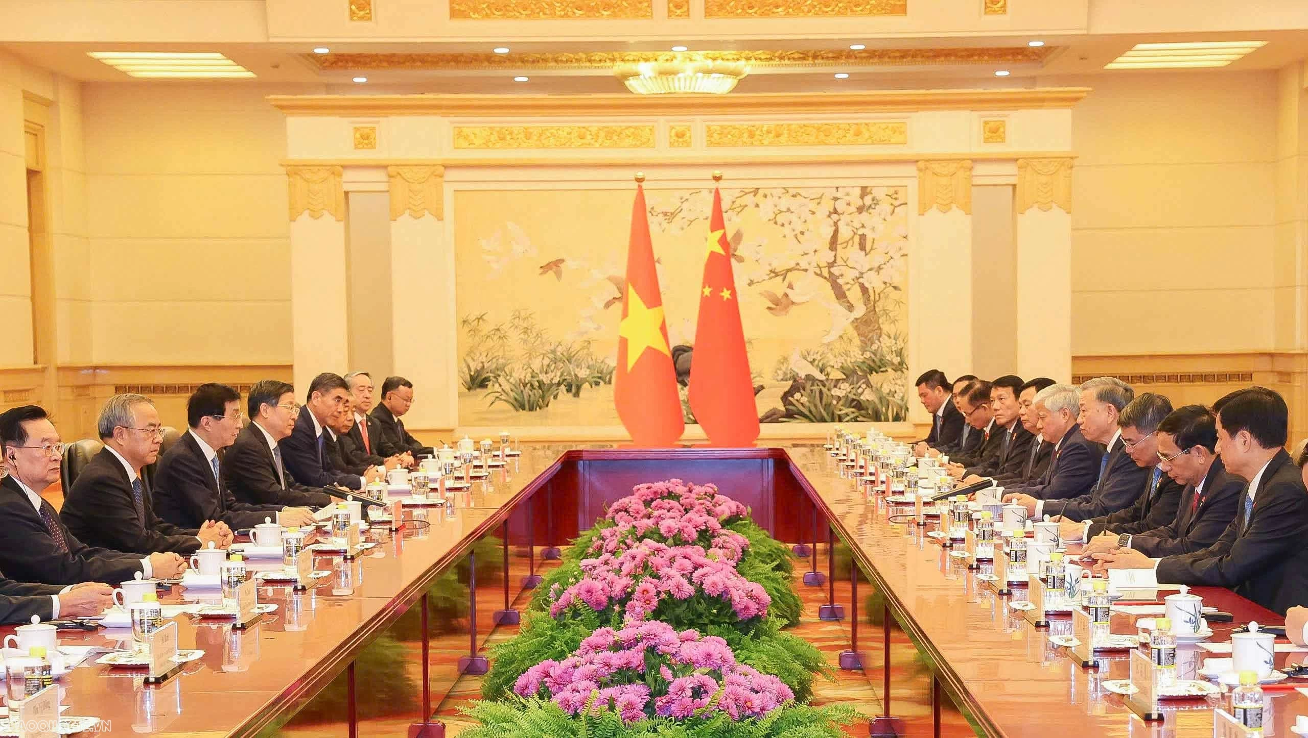 hội kiến Chủ tịch Chính hiệp toàn quốc Vương Hộ Ninh hội kiến Chủ tịch Chính hiệp toàn quốc Vương Hộ Ninh