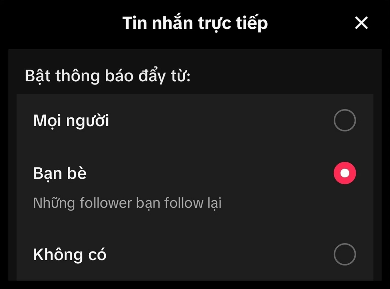 Cách chặn tin nhắn từ người lạ trên TikTok vô cùng dễ dàng Cách chặn tin nhắn từ người lạ trên TikTok vô cùng dễ dàng