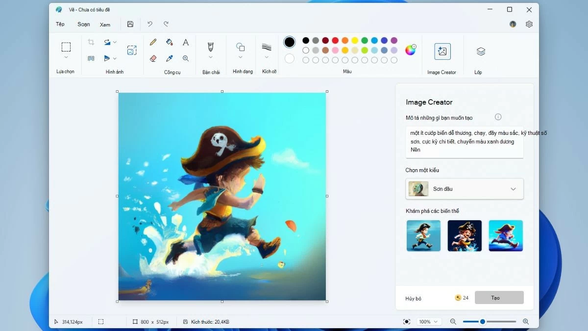 Cách sử dụng Paint CoCreator trên Copilot+ PC để vẽ tranh cực nhanh Cách sử dụng Paint CoCreator trên Copilot+ PC để vẽ tranh cực nhanh