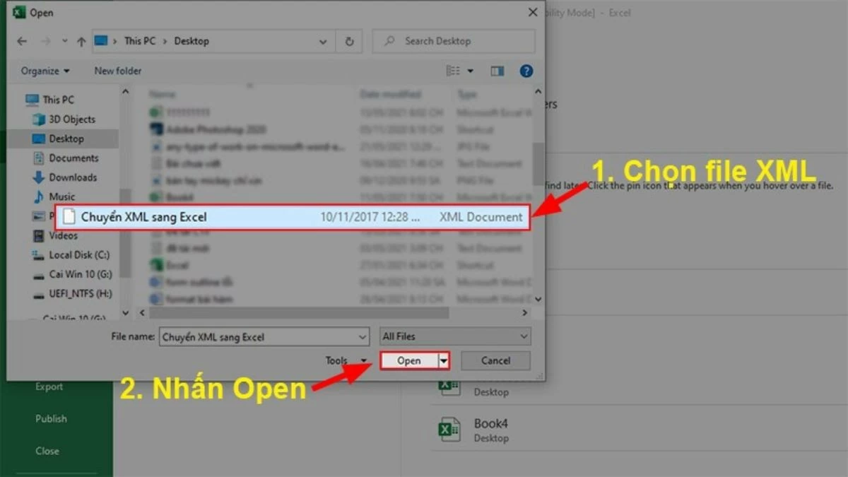 5 cách chuyển file XML sang Excel miễn phí dễ dàng 5 cách chuyển file XML sang Excel miễn phí dễ dàng