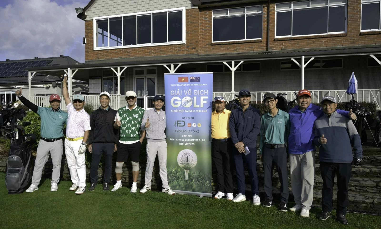 Cộng đồng người Việt tại New Zealand tổ chức giải golf nhân kỷ niệm Cách mạng tháng 8 Cộng đồng người Việt tại New Zealand tổ chức giải golf nhân kỷ niệm Cách mạng tháng 8