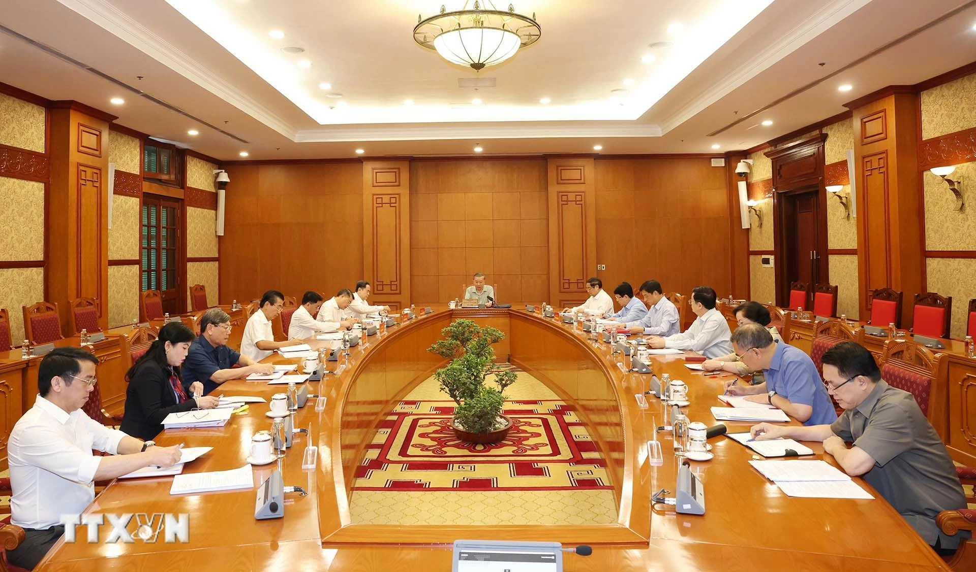 Tổng Bí thư, Chủ tịch nước Tô Lâm chủ trì họp phiên thứ hai Tiểu ban Nhân sự Đại hội XIV của Đảng Tổng Bí thư, Chủ tịch nước Tô Lâm chủ trì họp phiên thứ hai Tiểu ban Nhân sự Đại hội XIV của Đảng