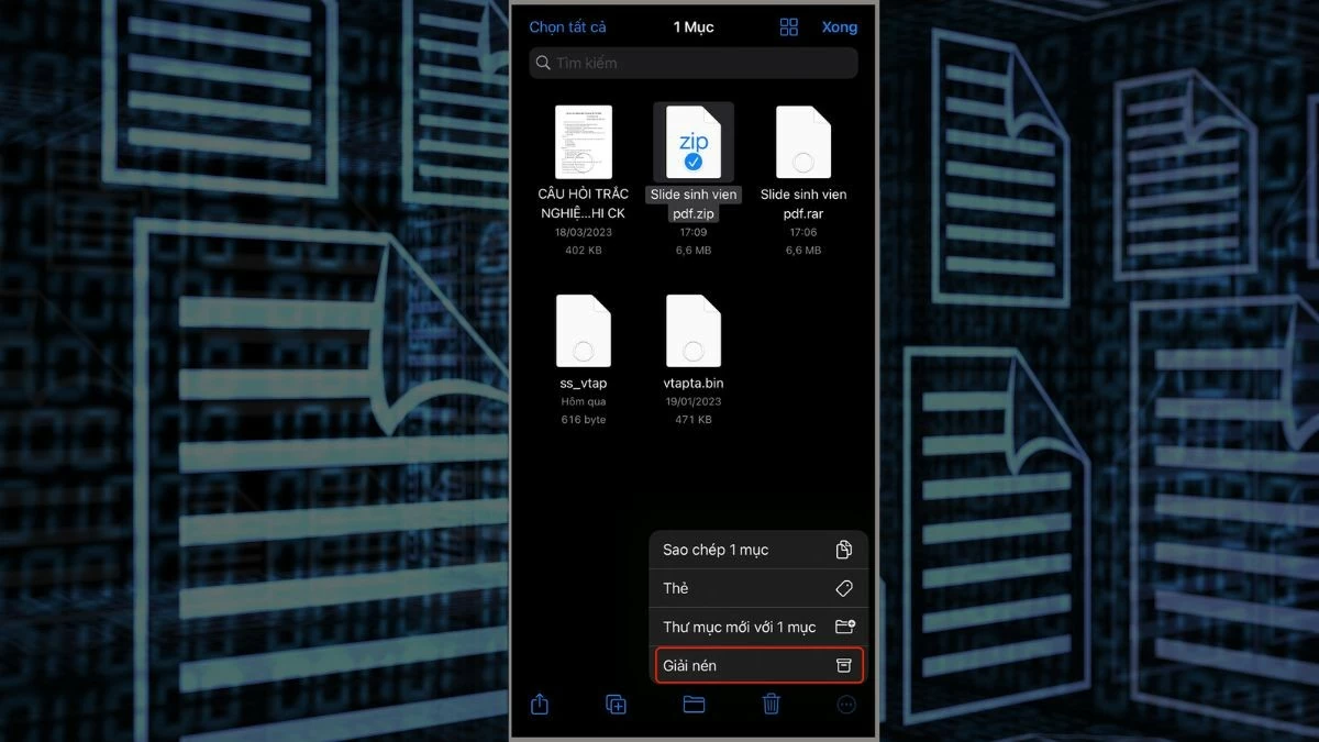 Bật mí 4 cách mở file Rar trên iPhone vô cùng dễ dàng và hiệu quả Bật mí 4 cách mở file Rar trên iPhone vô cùng dễ dàng và hiệu quả