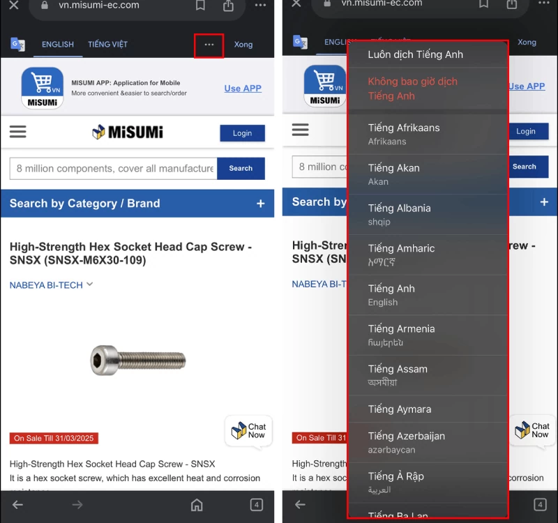 Hướng dẫn tự động dịch trang web trên Google đơn giản và tiện lợi Hướng dẫn tự động dịch trang web trên Google đơn giản và tiện lợi