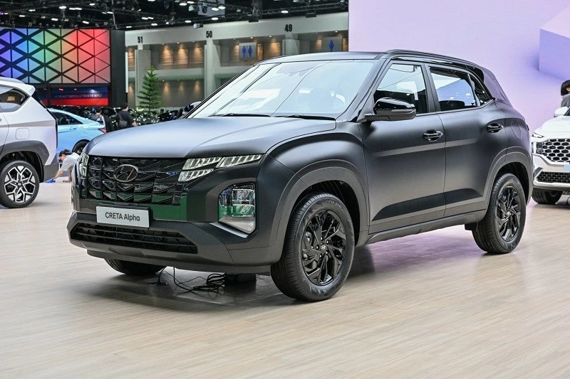 Hyundai Creta phiên bản Alpha sở hữu ba màu sơn dạng nhám nổi bật và bắt mắt Hyundai Creta phiên bản Alpha sở hữu ba màu sơn dạng nhám nổi bật và bắt mắt