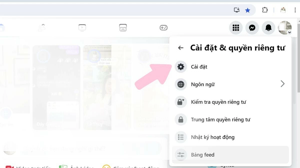 Tắt thông báo Facebook trên máy tính cực nhanh và đơn giản Tắt thông báo Facebook trên máy tính cực nhanh và đơn giản