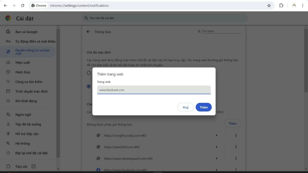 Tắt thông báo Facebook trên máy tính cực nhanh và đơn giản Tắt thông báo Facebook trên máy tính cực nhanh và đơn giản