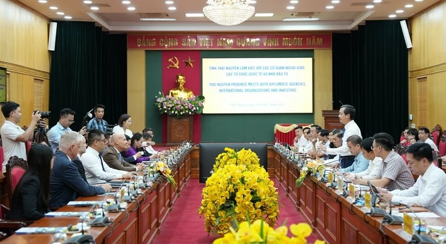 Thái Nguyên phát huy bản sắc 'cây tre Việt Nam' trong công tác đối ngoại Thái Nguyên phát huy bản sắc 'cây tre Việt Nam' trong công tác đối ngoại