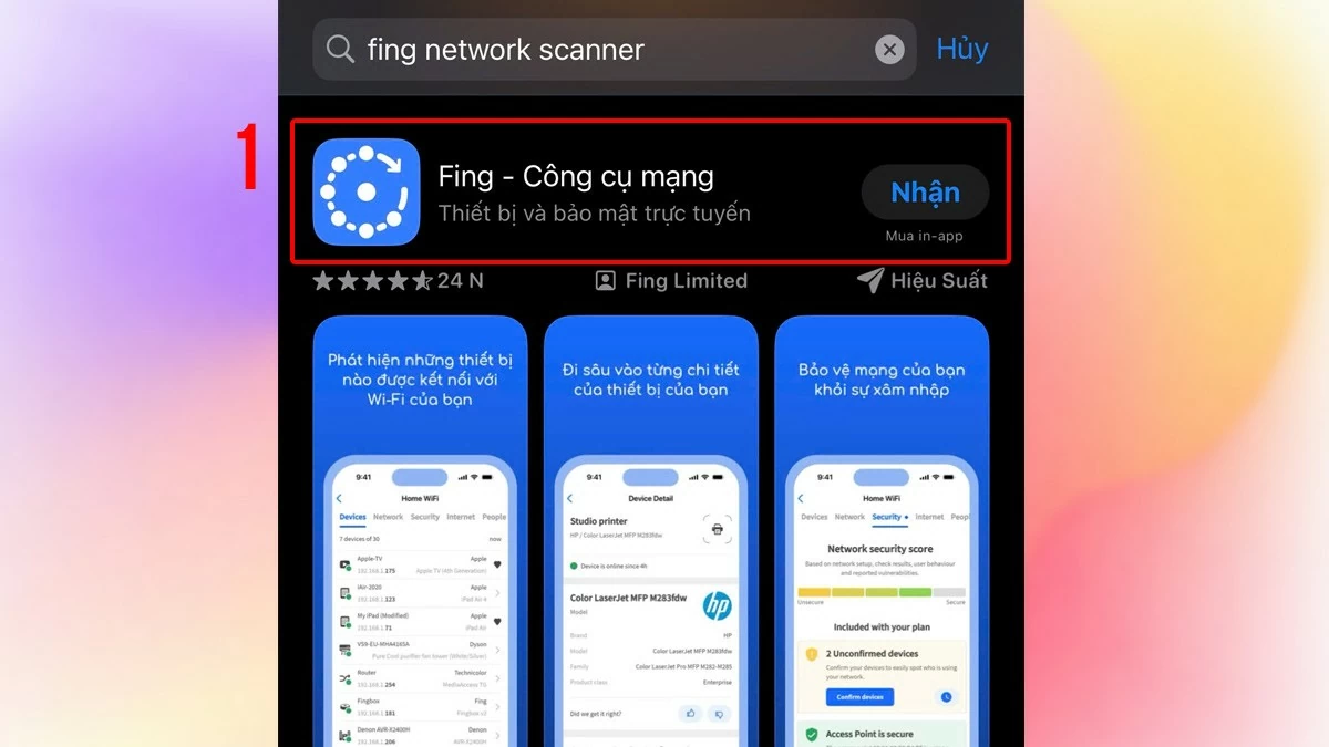 Kiểm tra ai đang dùng Wifi bằng điện thoại qua phần mềm Fing Kiểm tra ai đang dùng Wifi bằng điện thoại qua phần mềm Fing