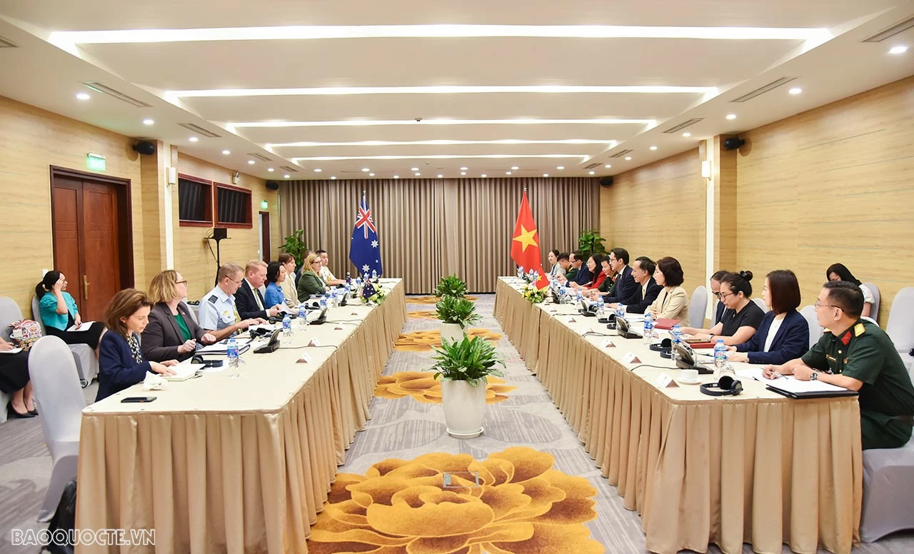 Việt Nam-Australia Đối thoại Chiến lược Ngoại giao - Quốc phòng lần thứ 9 Việt Nam-Australia Đối thoại Chiến lược Ngoại giao - Quốc phòng lần thứ 9