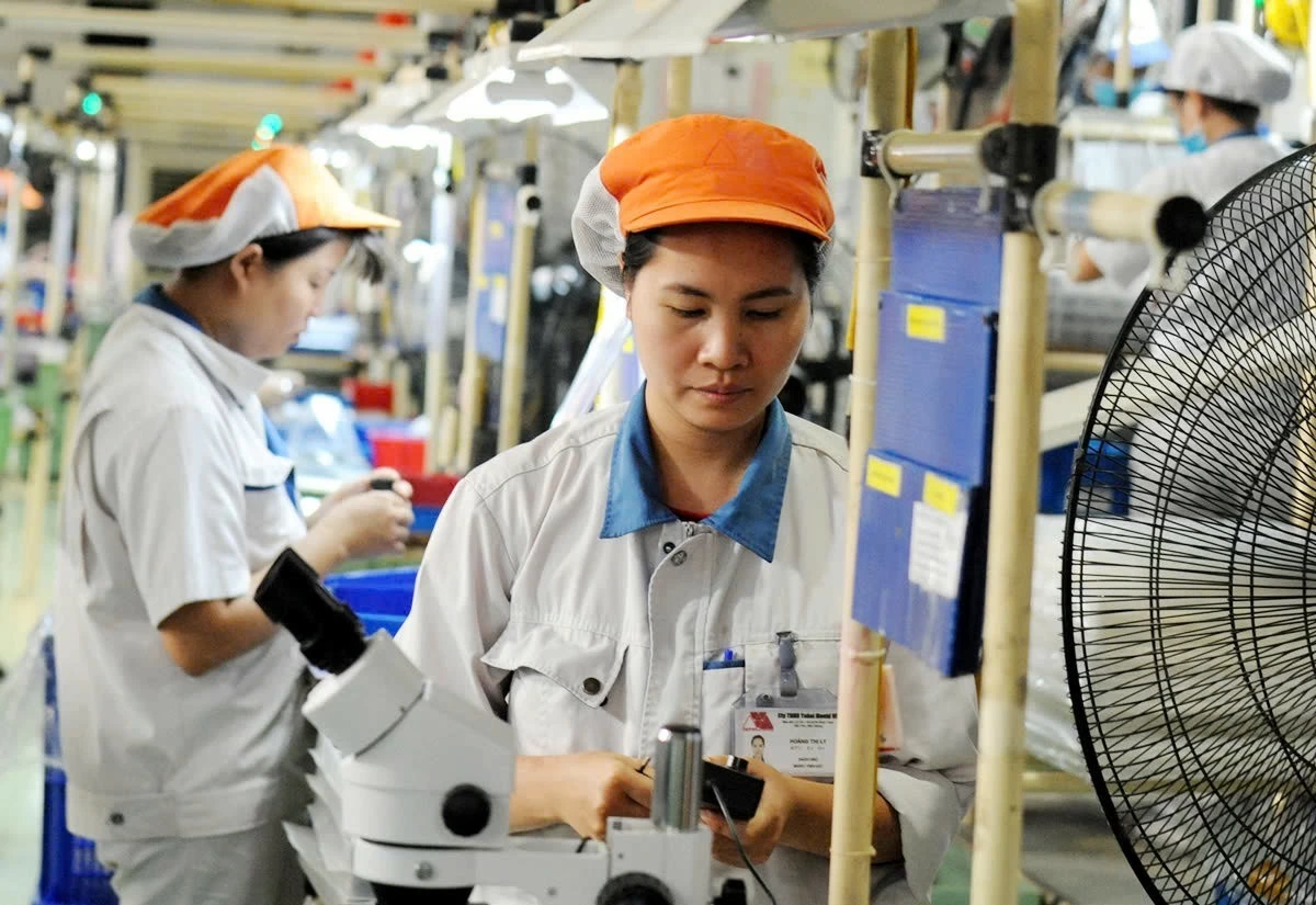 Hoạt động sản xuất thu hút FDI tại Bắc Giang Hoạt động sản xuất thu hút FDI tại Bắc Giang