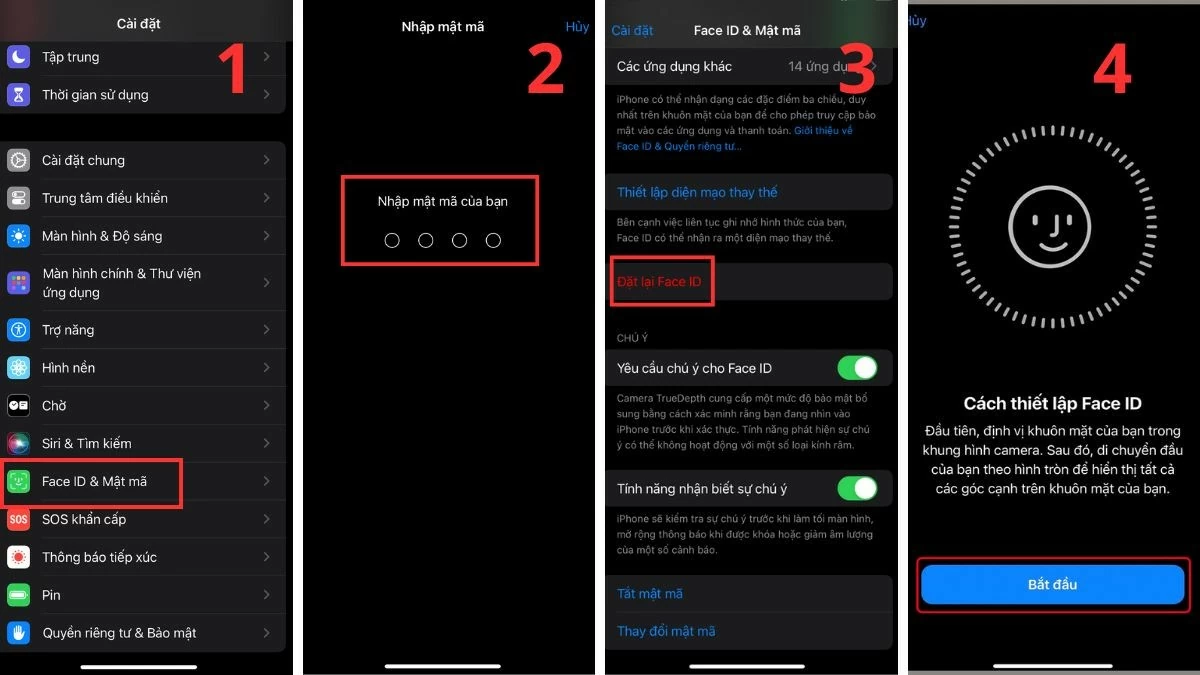 Cài mật khẩu iPhone màn hình khóa nhanh chóng Cài mật khẩu iPhone màn hình khóa nhanh chóng