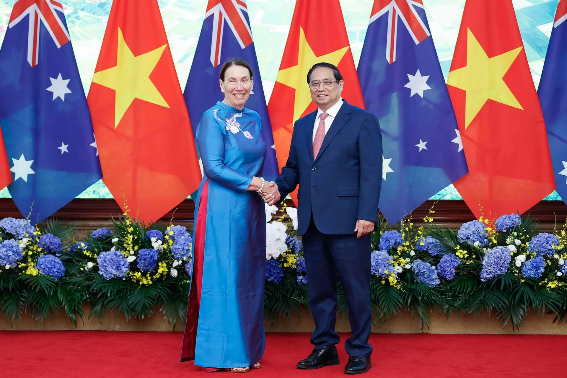 Việt Nam-Australia: Phấn đấu sớm đưa kim ngạch thương mại đạt mục tiêu 20 tỷ USD Việt Nam-Australia: Phấn đấu sớm đưa kim ngạch thương mại đạt mục tiêu 20 tỷ USD