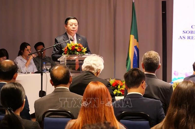 Thúc đẩy quan hệ Việt Nam-Brazil phát triển lên tầm cao mới Thúc đẩy quan hệ Việt Nam-Brazil phát triển lên tầm cao mới
