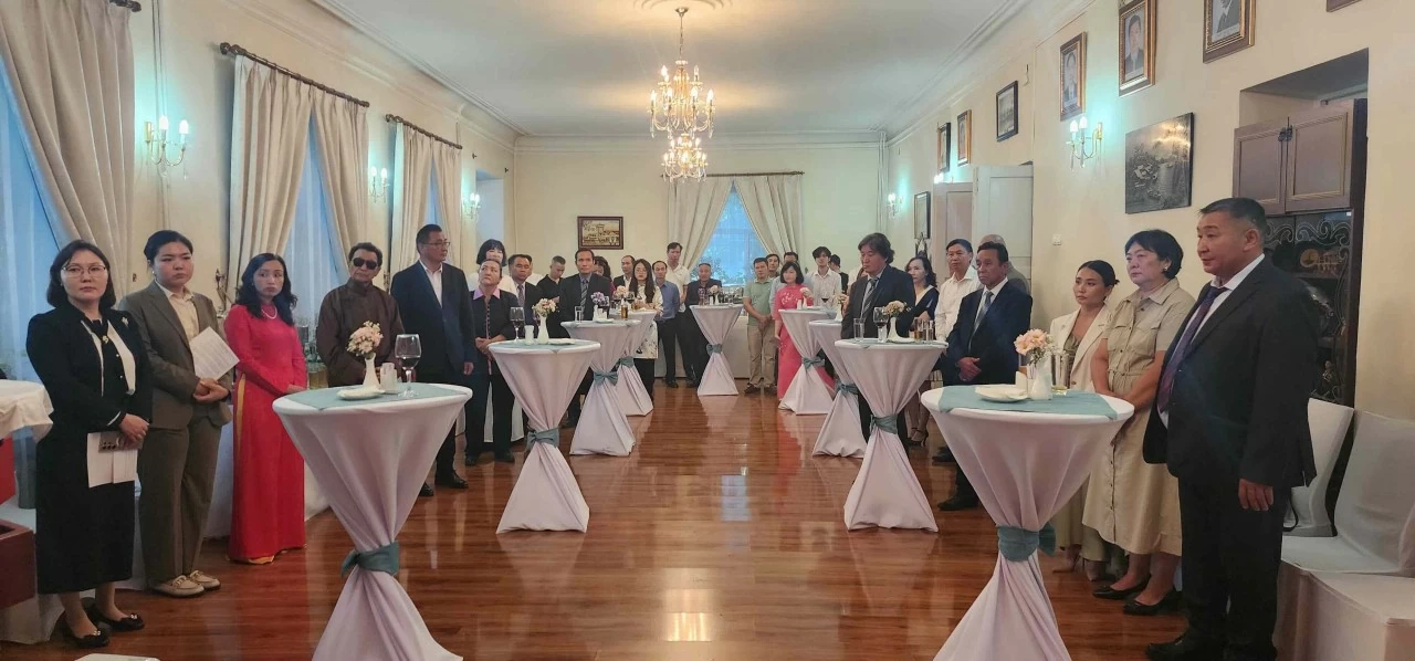 Đại sứ quán Việt Nam tại Mông Cổ tổ chức Lễ kỷ niệm 79 năm Quốc khánh Đại sứ quán Việt Nam tại Mông Cổ tổ chức Lễ kỷ niệm 79 năm Quốc khánh