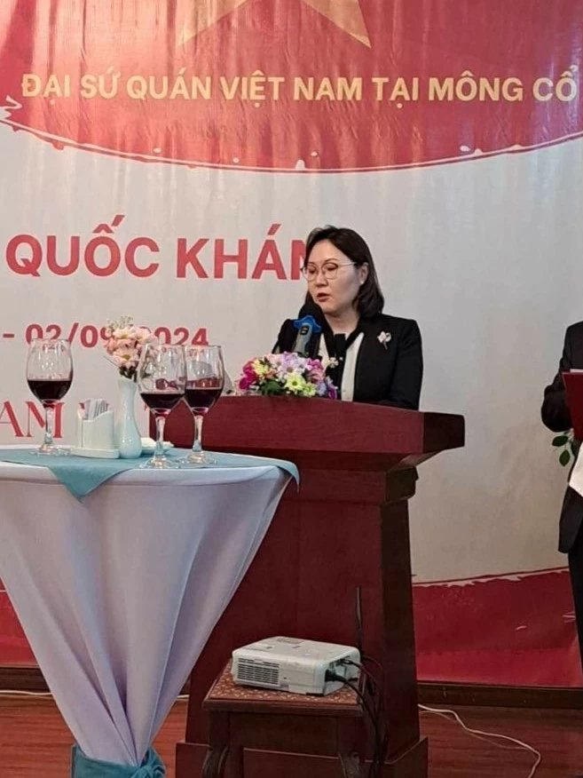 Đại sứ quán Việt Nam tại Mông Cổ tổ chức Lễ kỷ niệm 79 năm Quốc khánh Đại sứ quán Việt Nam tại Mông Cổ tổ chức Lễ kỷ niệm 79 năm Quốc khánh
