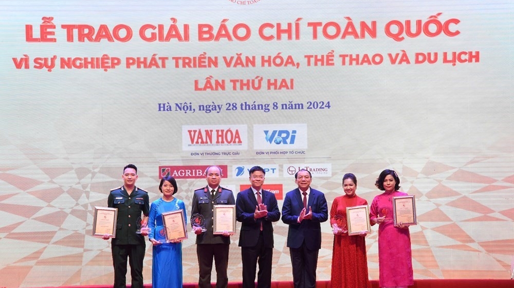 Công bố thể lệ Giải Báo chí toàn quốc 'Vì sự nghiệp phát triển Văn hóa Việt Nam'