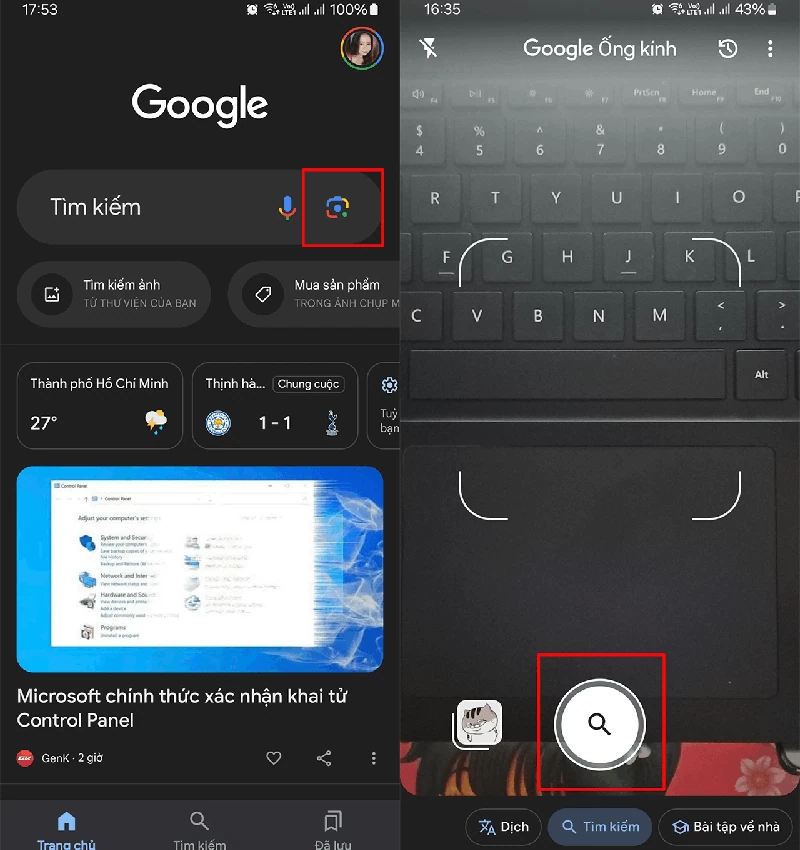 Tra cứu thông tin dễ dàng với Google Lens trên điện thoại và máy tính Tra cứu thông tin dễ dàng với Google Lens trên điện thoại và máy tính