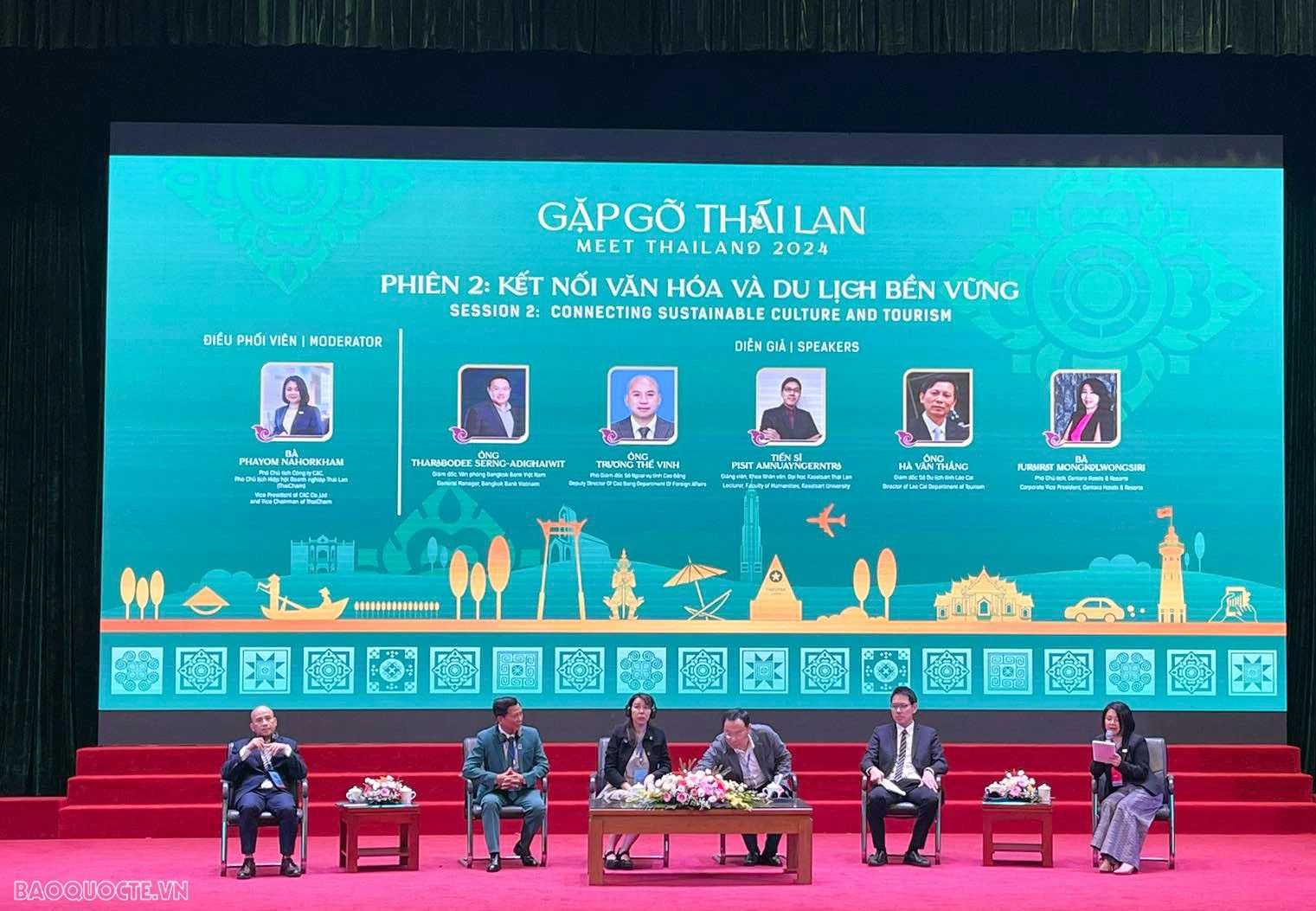 Gần 200 tập đoàn, doanh nghiệp tham dự hội nghị Gặp gỡ Thái Lan tại Lào Cai Gần 200 tập đoàn, doanh nghiệp tham dự hội nghị Gặp gỡ Thái Lan tại Lào Cai