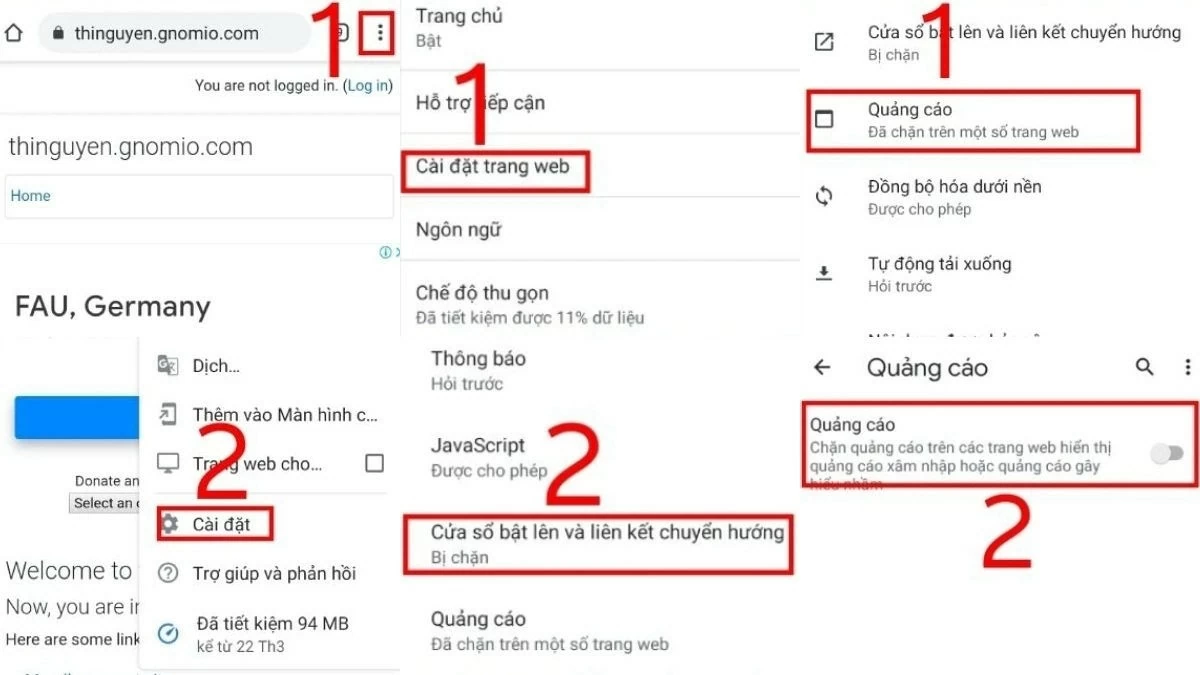 Hướng dẫn chặn quảng cáo trên điện thoại OPPO hiệu quả Hướng dẫn chặn quảng cáo trên điện thoại OPPO hiệu quả