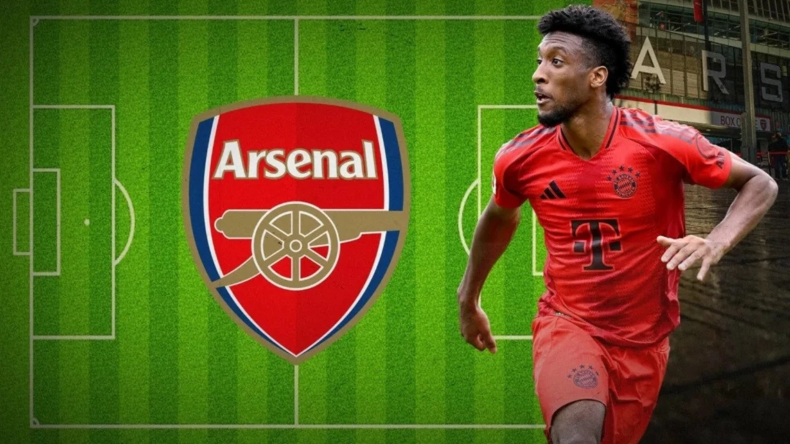 Chuyển nhượng cầu thủ: Arsenal liên hệ Kingsley Coman; Chuyển nhượng cầu thủ: Arsenal liên hệ Kingsley Coman;