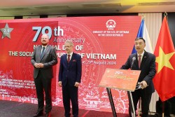 Đại sứ quán Việt Nam tại Cộng hoà Czech long trọng kỷ niệm 79 năm Quốc khánh