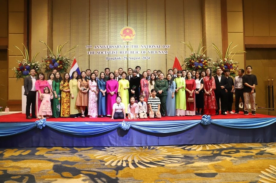 Hòa chung không khí tưng bừng kỷ niệm 79 năm Quốc khánh Việt Nam tại Thái Lan Hòa chung không khí tưng bừng kỷ niệm 79 năm Quốc khánh Việt Nam tại Thái Lan