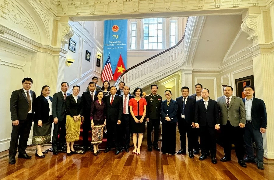 Đại sứ Lào tại Mỹ chúc mừng Quốc khánh Việt Nam lần thứ 79: Tin tưởng mối quan hệ hữu nghị truyền thống, đoàn kết đặc biệt và hợp tác toàn diện Đại sứ Lào tại Mỹ chúc mừng Quốc khánh Việt Nam lần thứ 79: Tin tưởng mối quan hệ hữu nghị truyền thống, đoàn kết đặc biệt và hợp tác toàn diện