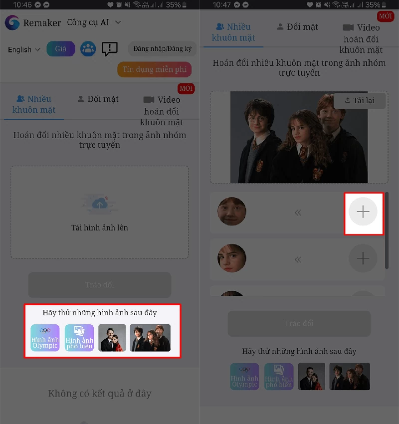 Hoán đổi khuôn mặt trong ảnh 1 người bằng AI nhanh chóng Hoán đổi khuôn mặt trong ảnh 1 người bằng AI nhanh chóng