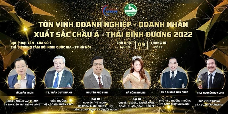 Hà Hồng Nhung nổi bật trong vai trò Đại sứ doanh nhân APEC tại sự kiện Tôn vinh doanh nghiệp - doanh nhân châu Á Thái Bình Dương. Hà Hồng Nhung nổi bật trong vai trò Đại sứ doanh nhân APEC tại sự kiện Tôn vinh doanh nghiệp - doanh nhân châu Á Thái Bình Dương.