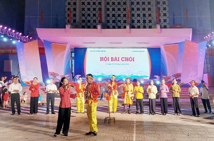 Tỉnh Quảng Bình quan tâm truyền dạy kỹ năng tổ chức hội chơi Bài chòi Quảng Bình quan tâm truyền dạy kỹ năng tổ chức hội chơi Bài chòi